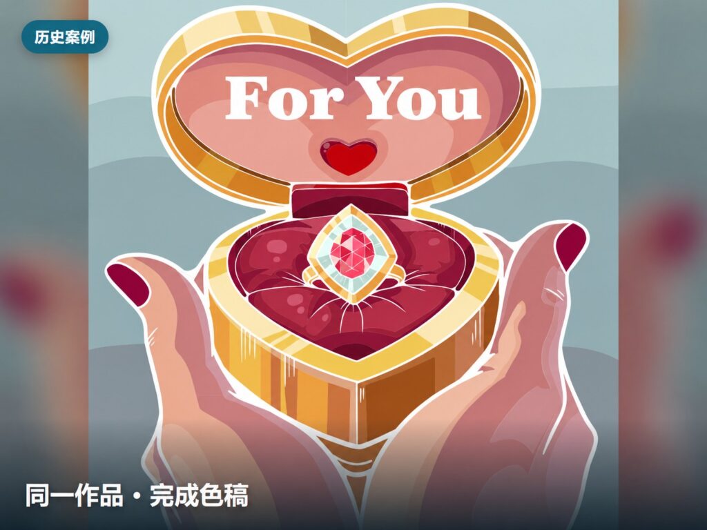 填色色稿 · 案例展示版