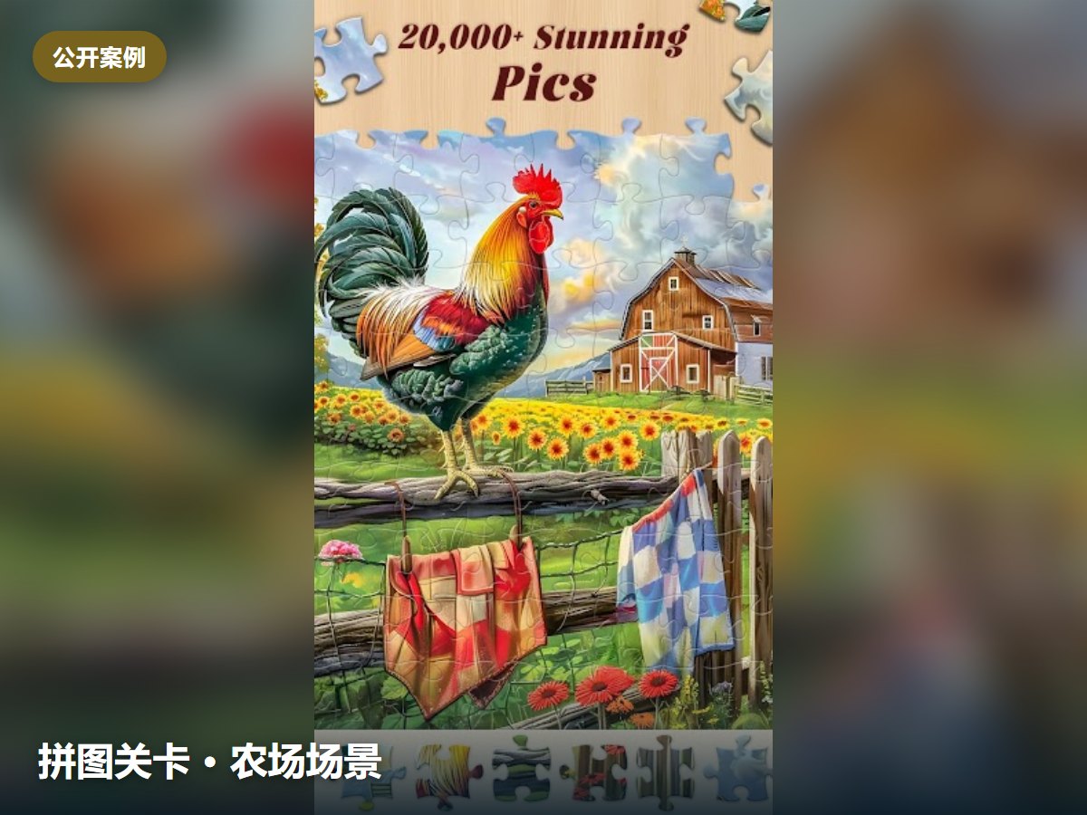公开产品 · 玩法参考: 另一主题拼图参考